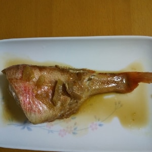 10分で出来る冷凍赤魚の簡単甘煮